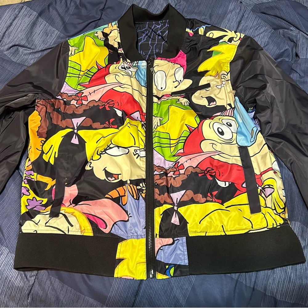 Men’s Nickelodeon jacket!! 2 in 1!! LIKE NEW!!